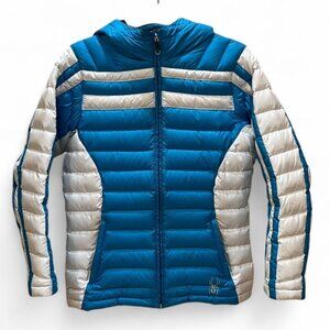 Kids Spyder Blue & White Winter Jacket